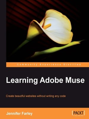 cover image of Learning Adobe Muse